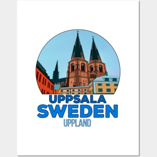 The Metropolitan Cathedral Church of Uppsala Posters and Art